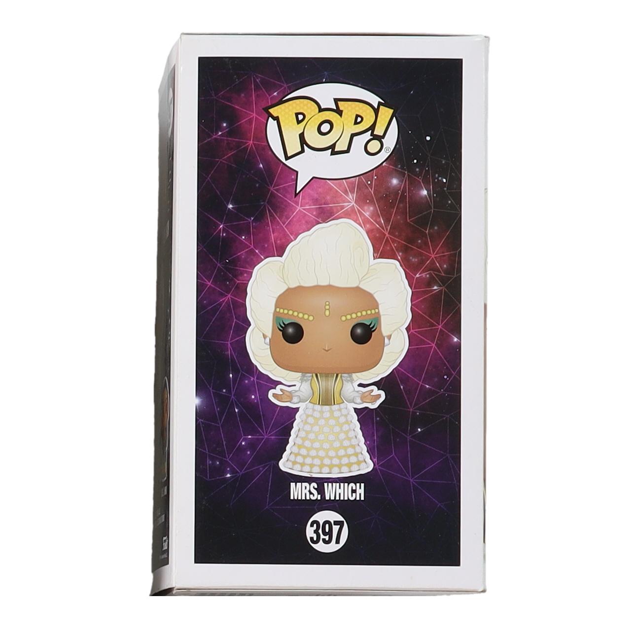 Oprah Winfrey Signed "A Wrinkle In Time" #397 Mrs. Which Funko Pop! Vinyl Figure (Beckett) at PristineAuction.com Oprah Winfrey Signed "A Wrinkle In Time" #397 Mrs. Which Funko Pop! Vinyl Figure (Beckett) at PristineAuction.com