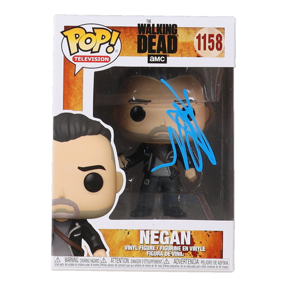 Jeffrey Dean Signed "The Walking Dead" 1158 Negan Funko Pop