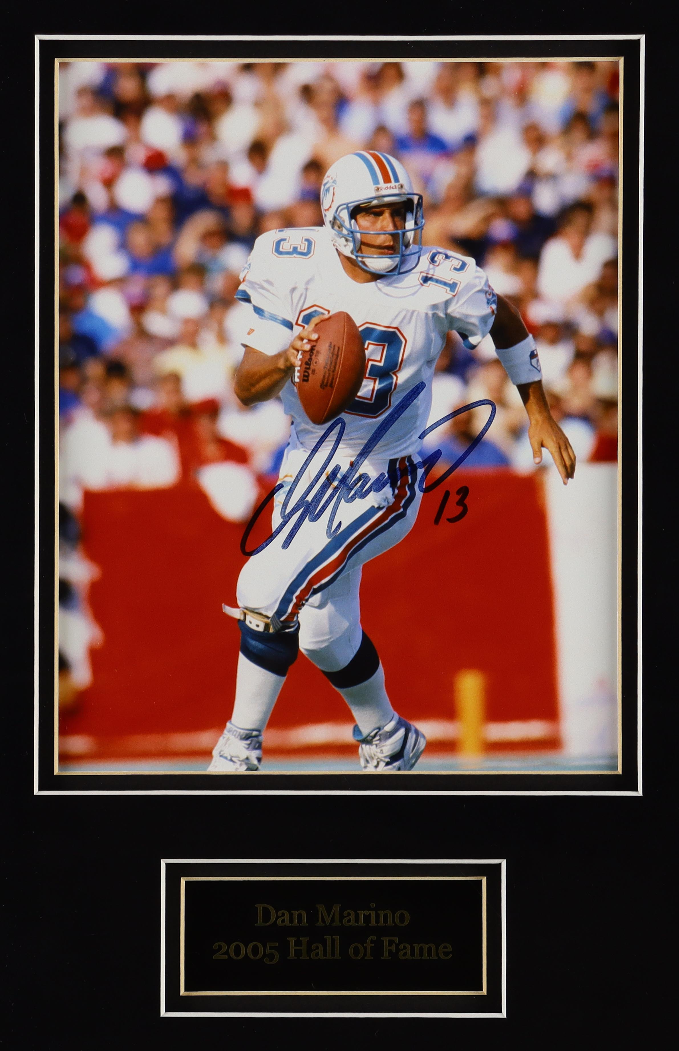 Dan Marino, John Elway & Joe Montana Signed Custom Framed Photo Display (Beckett) at PristineAuction.com Dan Marino, John Elway & Joe Montana Signed Custom Framed Photo Display (Beckett) at PristineAuction.com