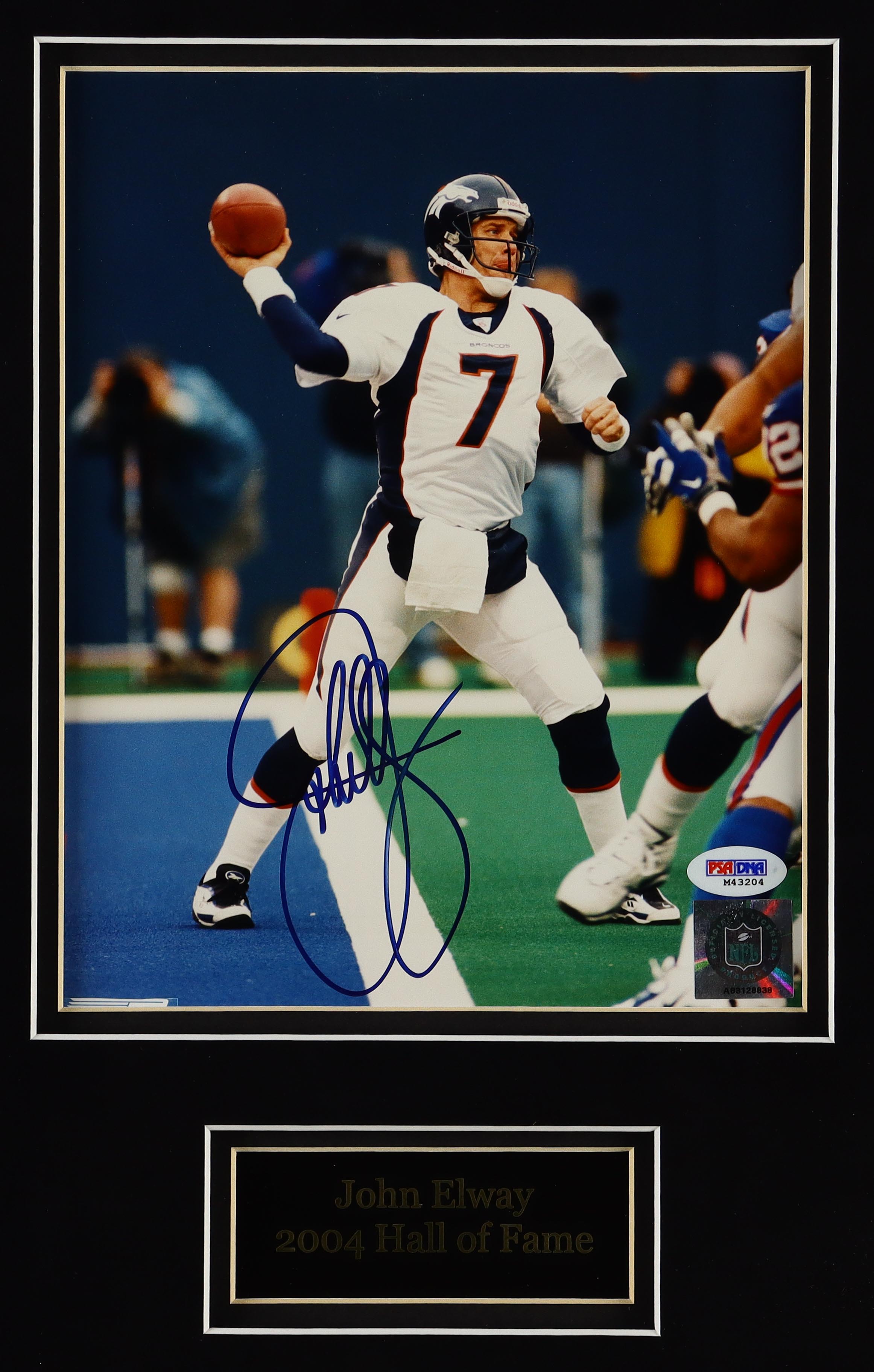 Dan Marino, John Elway & Joe Montana Signed Custom Framed Photo Display (Beckett) at PristineAuction.com Dan Marino, John Elway & Joe Montana Signed Custom Framed Photo Display (Beckett) at PristineAuction.com