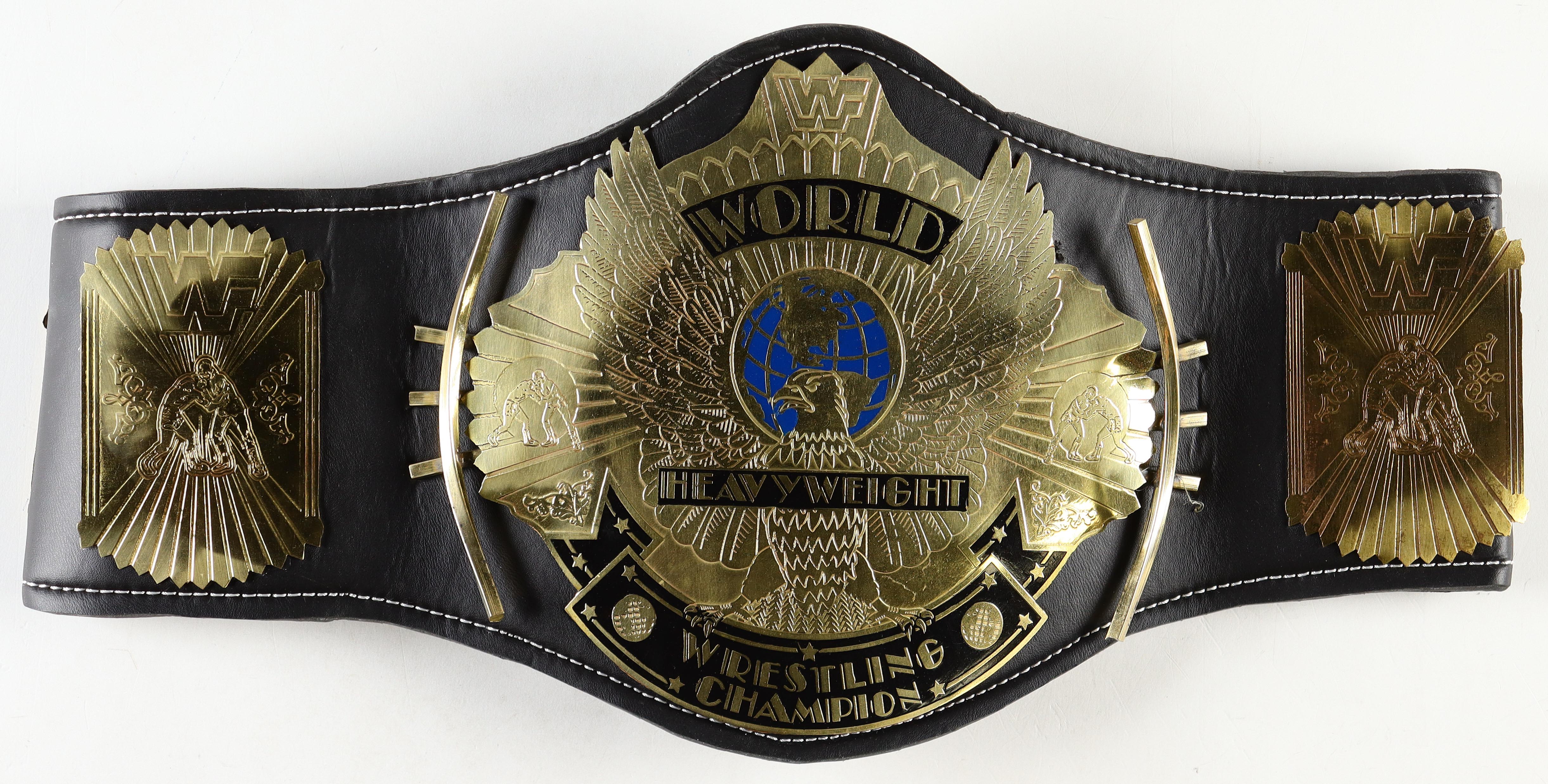 Hulk Hogan & Ric Flair Signed WWE Championship Belt (JSA) at PristineAuction.com Hulk Hogan & Ric Flair Signed WWE Championship Belt (JSA) at PristineAuction.com