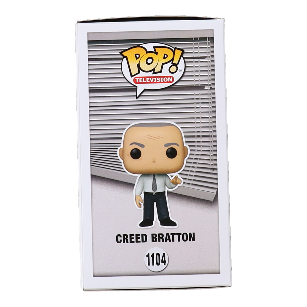 Creed Bratton Signed Pop! Television "The Office" #1107 Creed Bratton Funko Pop! Vinyl Figure (JSA) at PristineAuction.com Creed Bratton Signed Pop! Television "The Office" #1107 Creed Bratton Funko Pop! Vinyl Figure (JSA) at PristineAuction.com