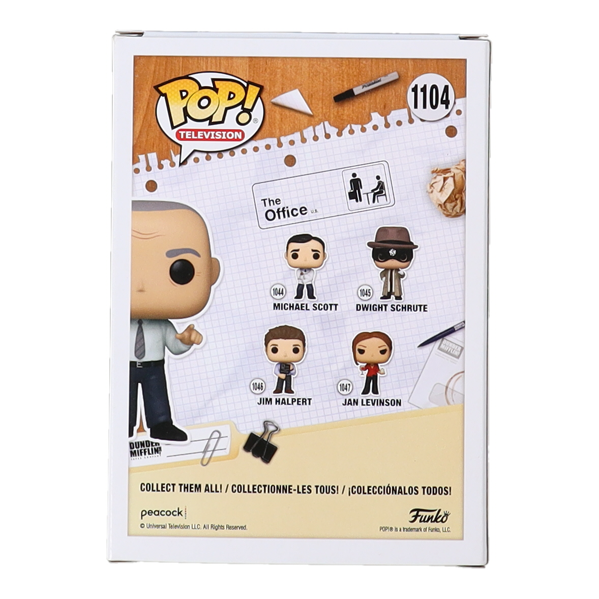 Creed Bratton Signed Pop! Television "The Office" #1107 Creed Bratton Funko Pop! Vinyl Figure (JSA) at PristineAuction.com Creed Bratton Signed Pop! Television "The Office" #1107 Creed Bratton Funko Pop! Vinyl Figure (JSA) at PristineAuction.com