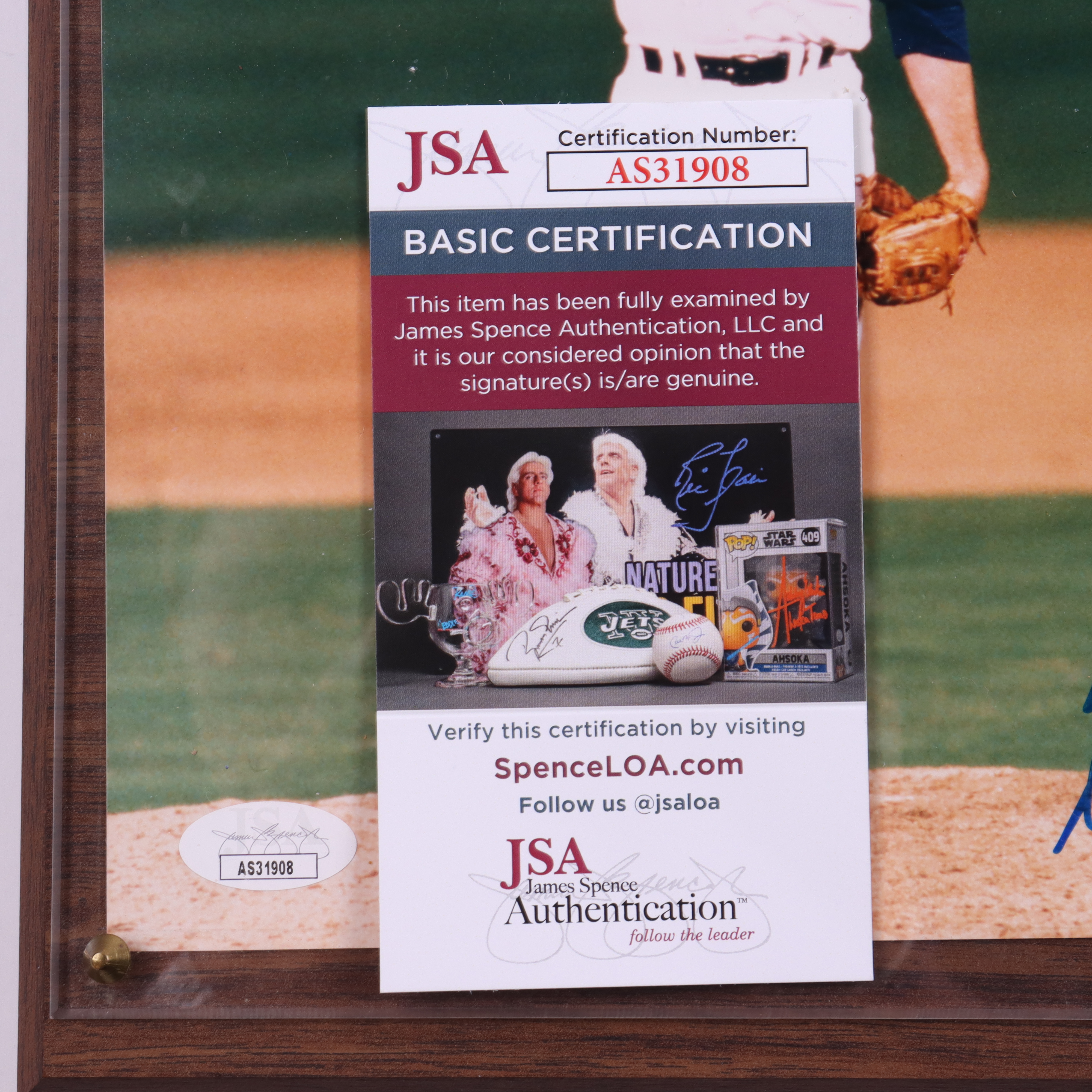 Nolan Ryan Signed Rangers LE "5000 Career Strike Outs" Photo Plaque Display (JSA) at PristineAuction.com Nolan Ryan Signed Rangers LE "5000 Career Strike Outs" Photo Plaque Display (JSA) at PristineAuction.com