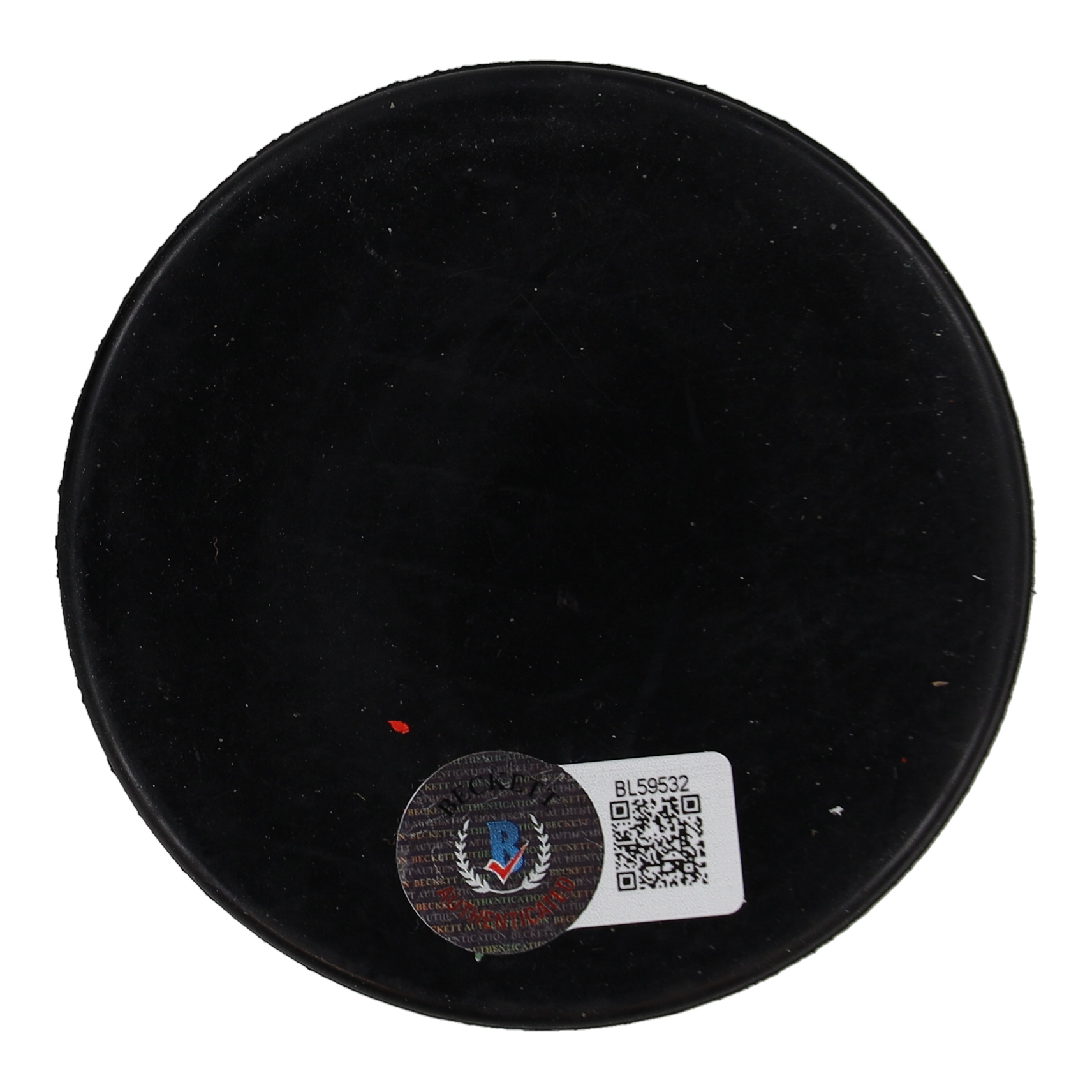 Joe Sakic Signed Hall of Fame Logo Hockey Puck Inscribed "HOF 2012" (Beckett) at PristineAuction.com Joe Sakic Signed Hall of Fame Logo Hockey Puck Inscribed "HOF 2012" (Beckett) at PristineAuction.com