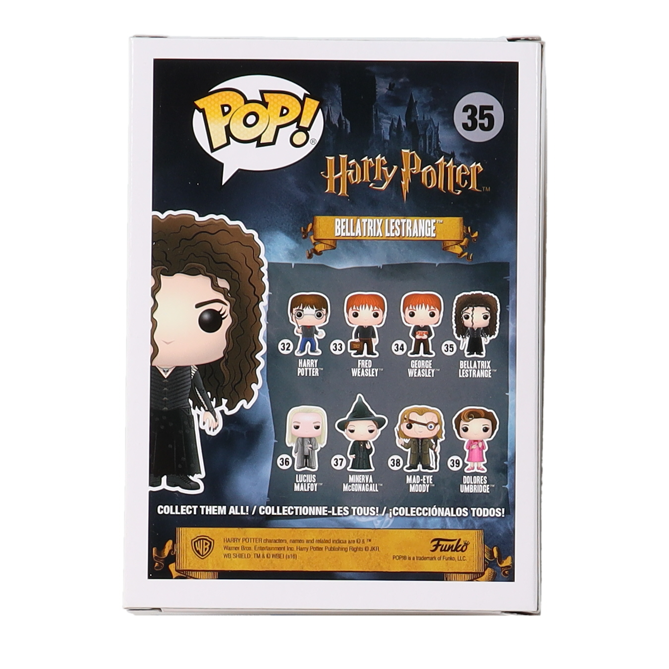 Helena Bonham Carter Signed "Harry Potter" #35 Bellatrix Lestrange Funko Pop! Vinyl Figure (OC Celebrity Marketing) at PristineAuction.com Helena Bonham Carter Signed "Harry Potter" #35 Bellatrix Lestrange Funko Pop! Vinyl Figure (OC Celebrity Marketing) at PristineAuction.com