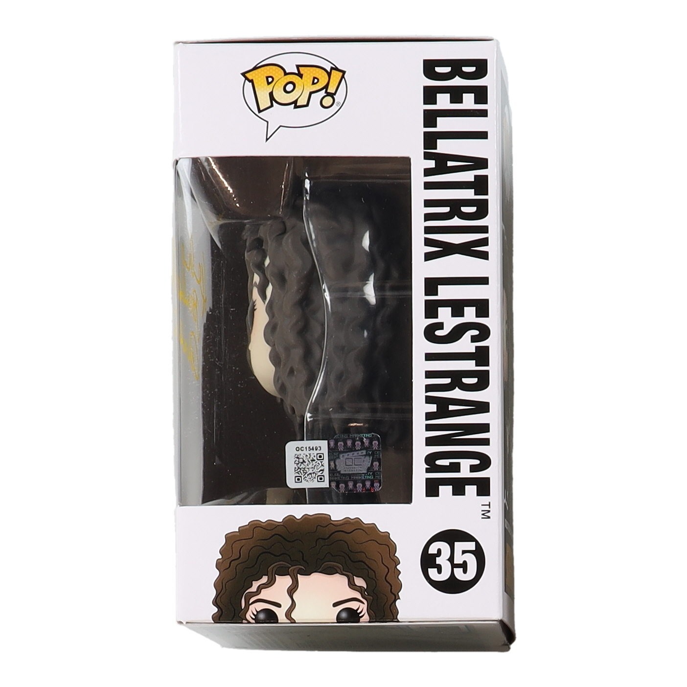 Helena Bonham Carter Signed "Harry Potter" #35 Bellatrix Lestrange Funko Pop! Vinyl Figure (OC Celebrity Marketing) at PristineAuction.com Helena Bonham Carter Signed "Harry Potter" #35 Bellatrix Lestrange Funko Pop! Vinyl Figure (OC Celebrity Marketing) at PristineAuction.com