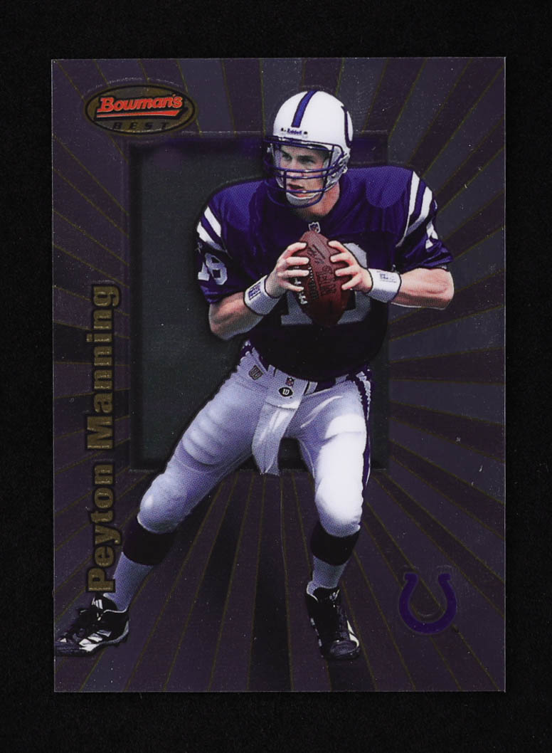 Peyton Manning 1998 Bowman's Best #112 RC at PristineAuction.com Peyton Manning 1998 Bowman's Best #112 RC at PristineAuction.com