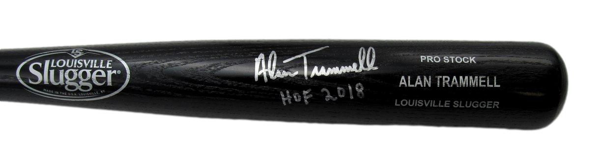 Alan Trammell Signed Louisville Slugger Player Pro Model Baseball Bat Inscribed "HOF 2018" (JSA) at PristineAuction.com Alan Trammell Signed Louisville Slugger Player Pro Model Baseball Bat Inscribed "HOF 2018" (JSA) at PristineAuction.com