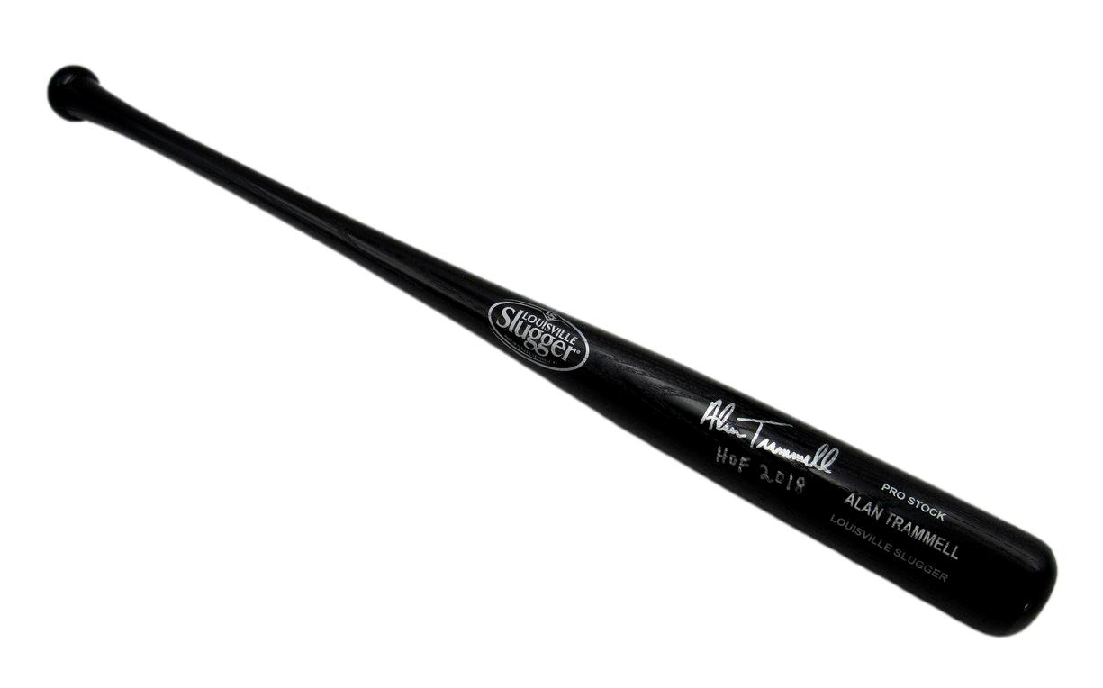 Alan Trammell Signed Louisville Slugger Player Pro Model Baseball Bat Inscribed "HOF 2018" (JSA) at PristineAuction.com Alan Trammell Signed Louisville Slugger Player Pro Model Baseball Bat Inscribed "HOF 2018" (JSA) at PristineAuction.com
