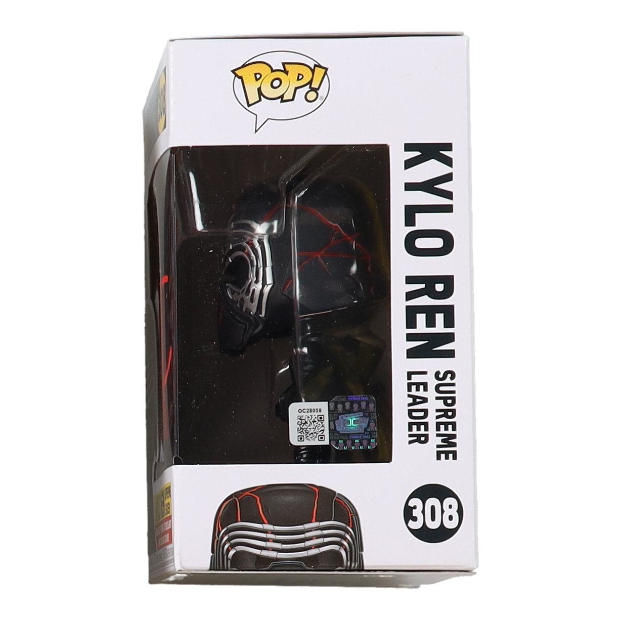 Christian Slater Signed "Star Wars" #308 Kylo Ren Funko Pop! Vinyl Figure (OC Celebrity Marketing) at PristineAuction.com Christian Slater Signed "Star Wars" #308 Kylo Ren Funko Pop! Vinyl Figure (OC Celebrity Marketing) at PristineAuction.com