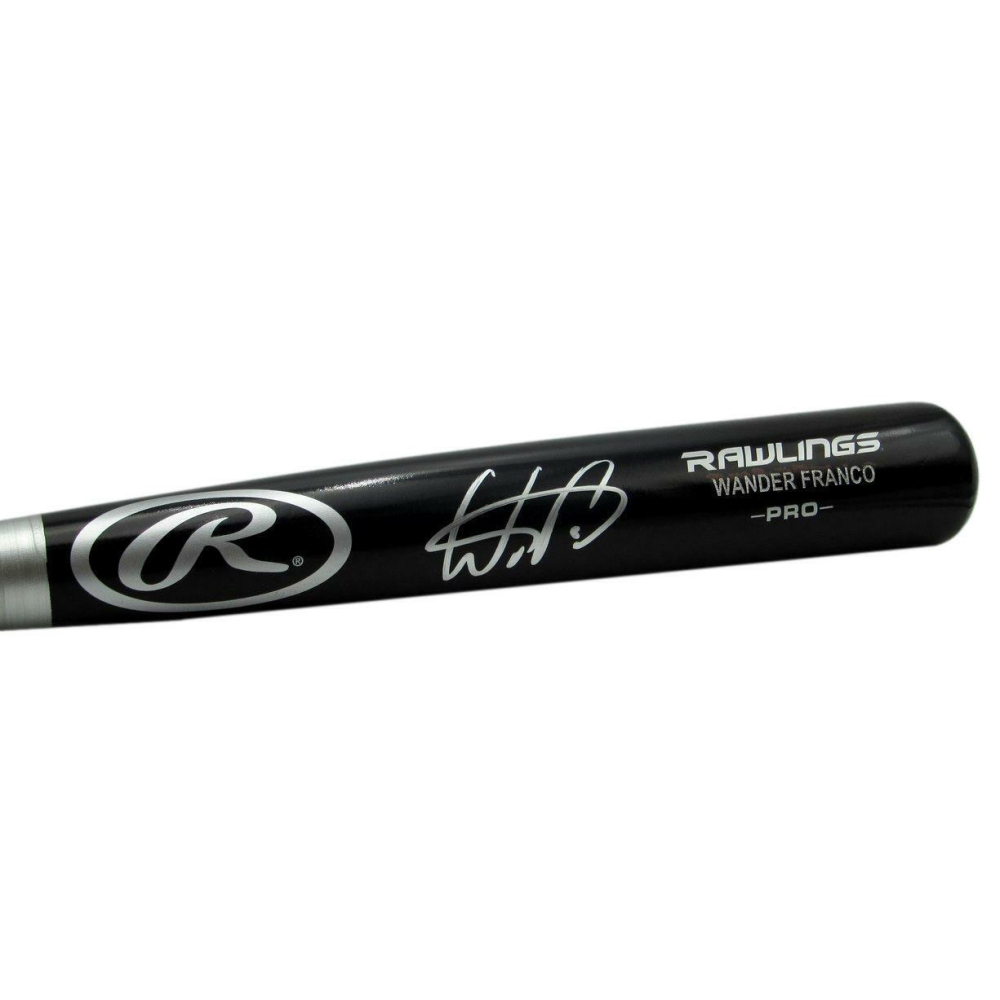 Wander Franco Signed Rawlings Player Model Baseball Bat (JSA) at PristineAuction.com