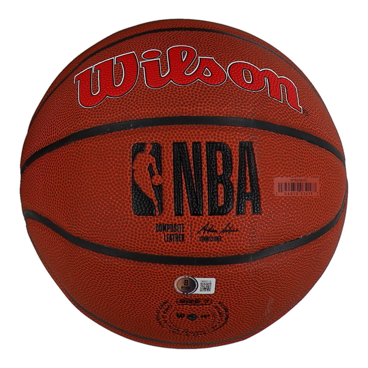 Dominique Wilkins Signed Hawks Logo Basketball (Beckett) at PristineAuction.com Dominique Wilkins Signed Hawks Logo Basketball (Beckett) at PristineAuction.com