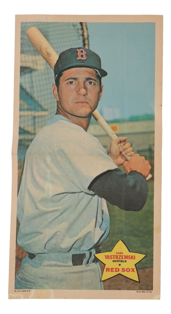 Carl Yastrzemski 1968 Topps Posters #16