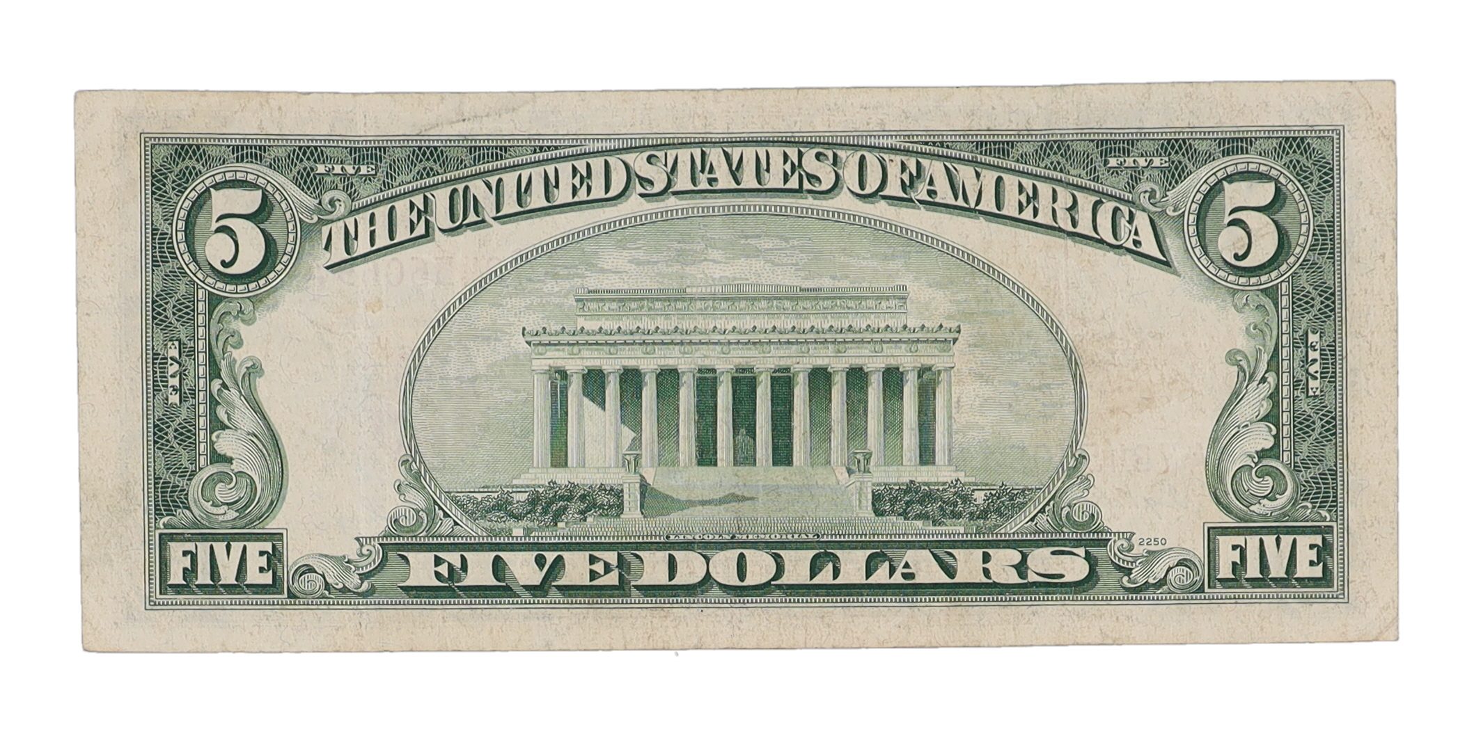 1953 U.S. $5 Legal Tender Note - Red Seal (AA Block) | Pristine Auction