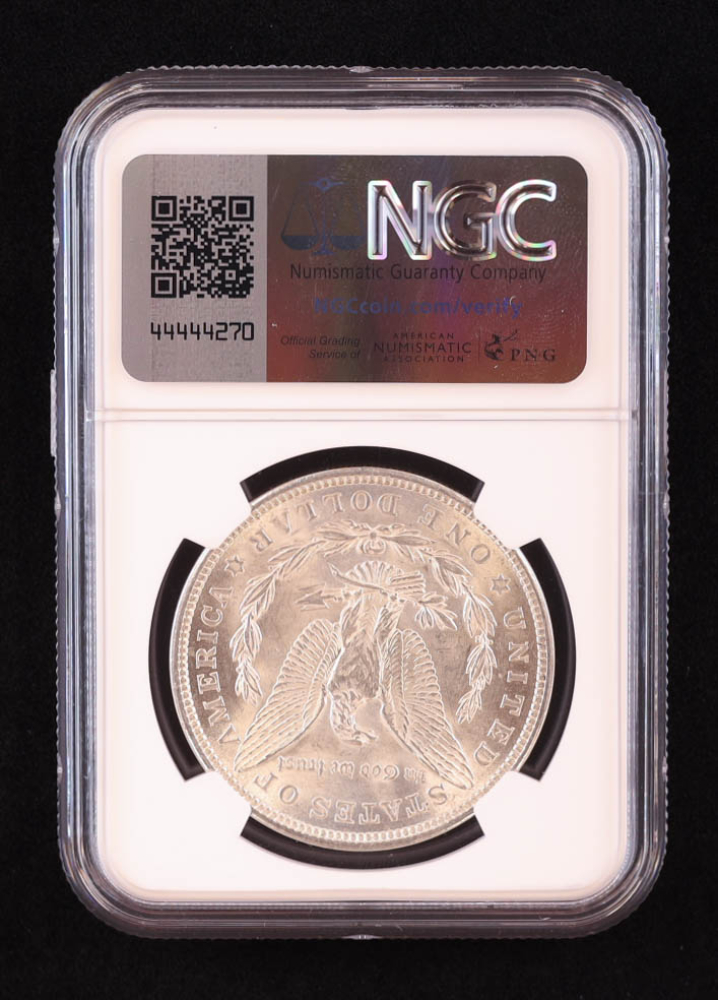 thumbnail image 2 of 1921-2021 Morgan Dollar 100th Anniversary Tribute Coin – Black Ruthenium With 24K Gold Accents 2 of 5