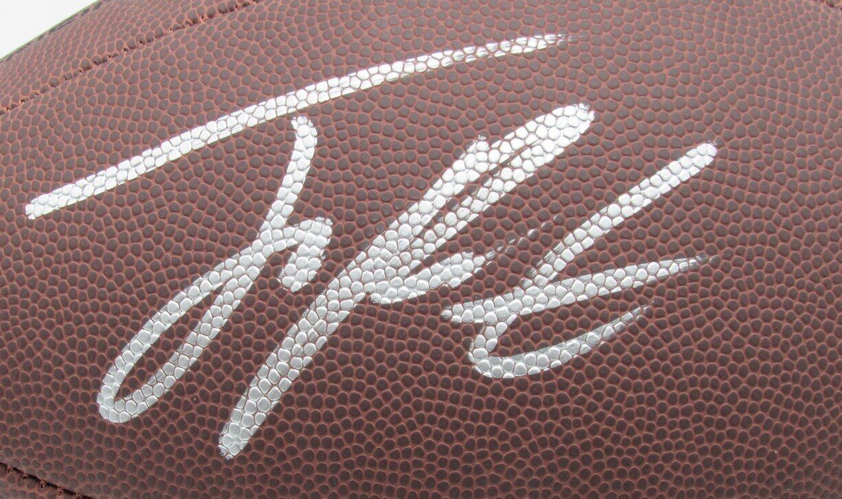Joey Porter Jr. Signed NFL Football (PSA) at PristineAuction.com Joey Porter Jr. Signed NFL Football (PSA) at PristineAuction.com