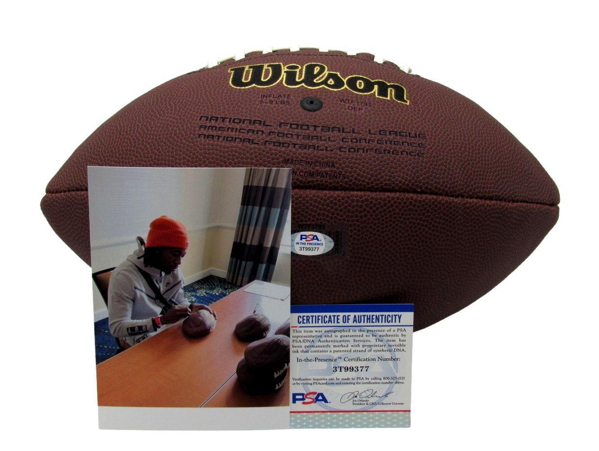 Joey Porter Jr. Signed NFL Football (PSA) at PristineAuction.com Joey Porter Jr. Signed NFL Football (PSA) at PristineAuction.com