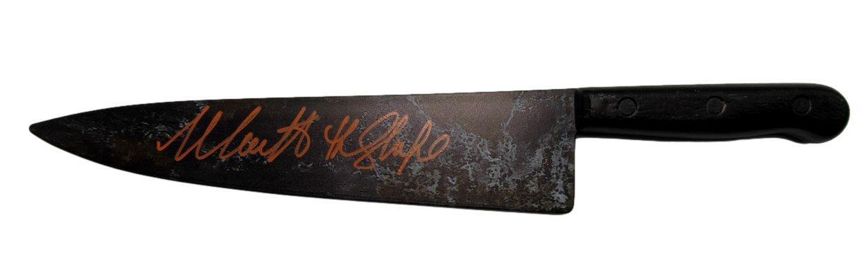 Nick Castle Signed "Halloween Ends" Knife Inscribed "The Shape" (JSA) at PristineAuction.com Nick Castle Signed "Halloween Ends" Knife Inscribed "The Shape" (JSA) at PristineAuction.com