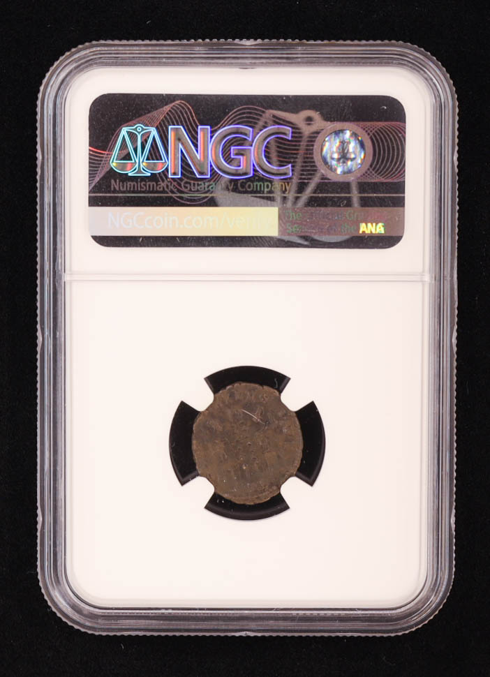 Roman Empire - Constantine II, AD 337-340, AE3/4 (BI Nummus), Issue as Caesar (NGC Almost Uncirculated) at PristineAuction.com Roman Empire - Constantine II, AD 337-340, AE3/4 (BI Nummus), Issue as Caesar (NGC Almost Uncirculated) at PristineAuction.com
