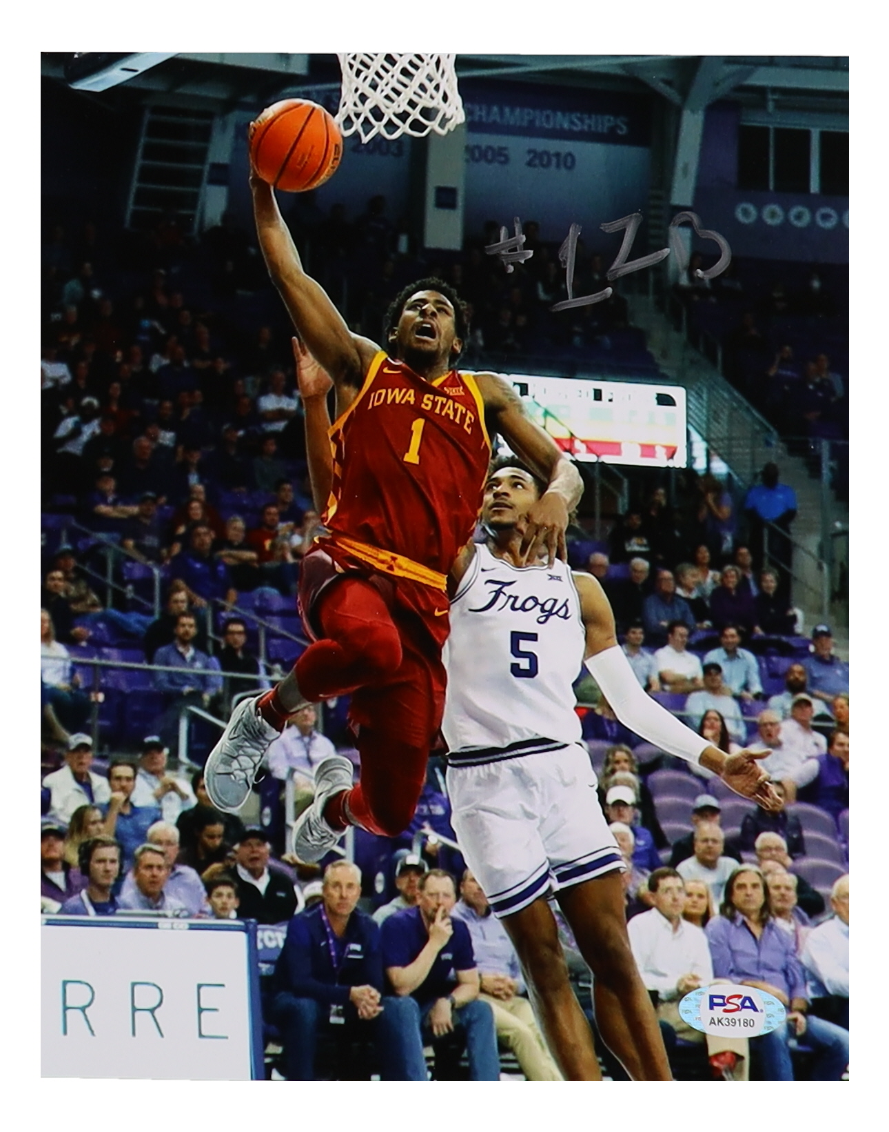 Izaiah Brockington Signed Iowa State Cyclones 8x10 Photo (PSA) at PristineAuction.com Izaiah Brockington Signed Iowa State Cyclones 8x10 Photo (PSA) at PristineAuction.com