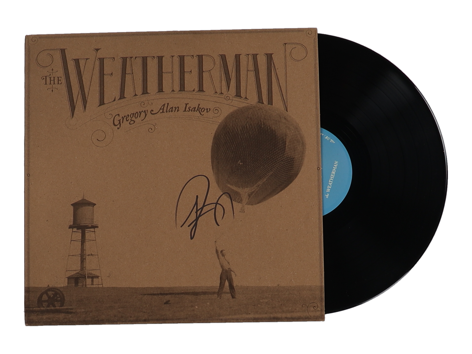 Gregory Alan Isakov Signed "The Weatherman" Vinyl Record Album (ACOA) at PristineAuction.com Gregory Alan Isakov Signed "The Weatherman" Vinyl Record Album (ACOA) at PristineAuction.com