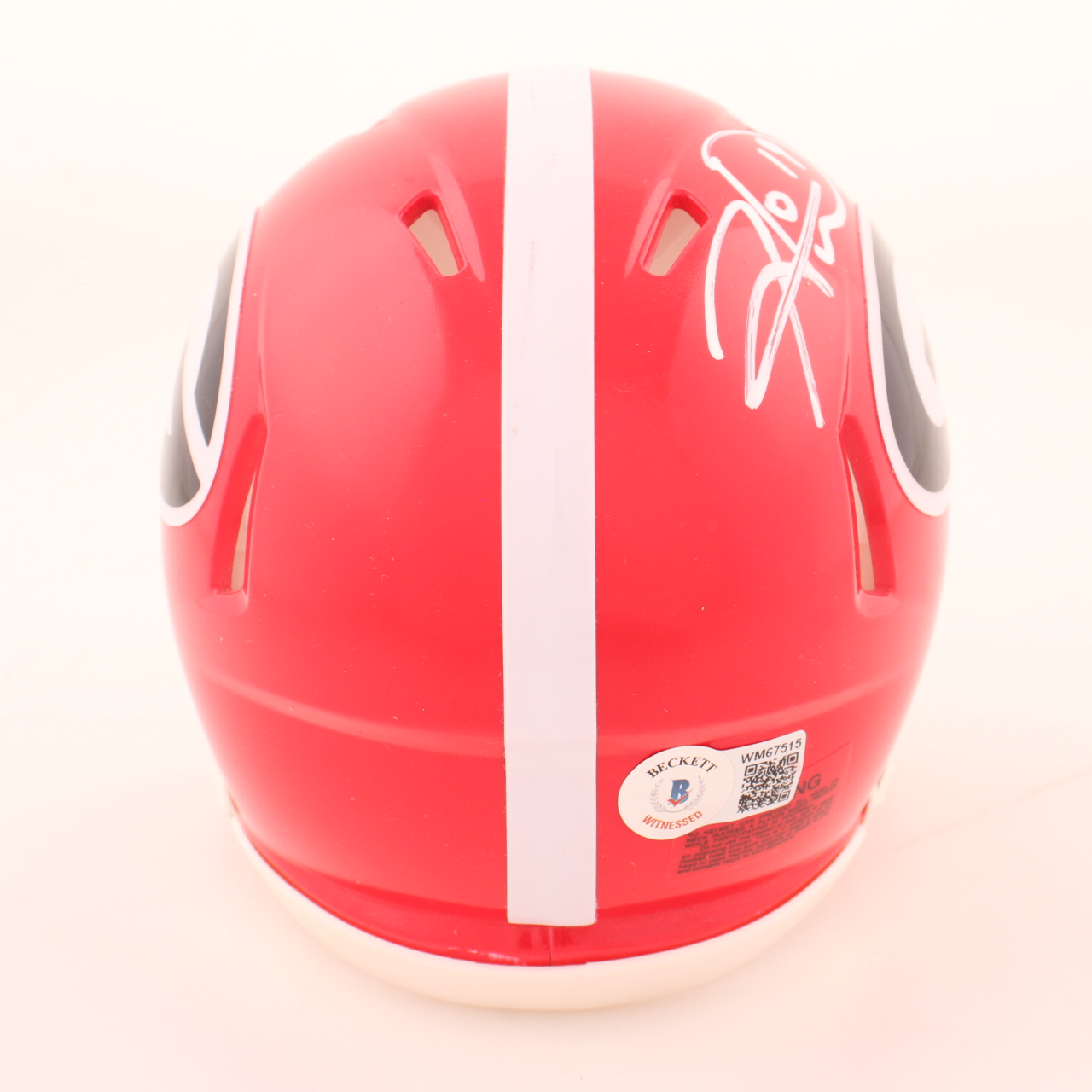 Hines Ward Signed Georgia Bulldogs Speed Mini Helmet (Beckett) at PristineAuction.com Hines Ward Signed Georgia Bulldogs Speed Mini Helmet (Beckett) at PristineAuction.com