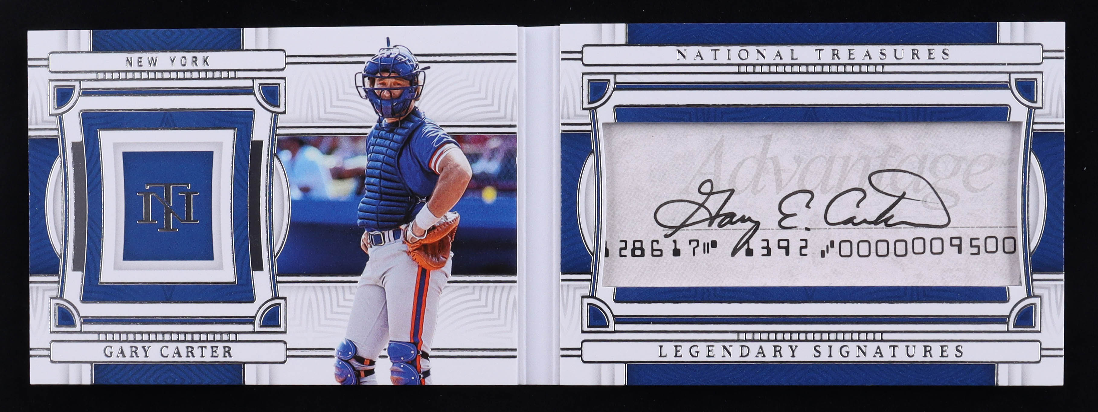 Gary Carter 2023 Panini National Treasures Legendary Signatures Booklets #8 #16/99 at PristineAuction.com Gary Carter 2023 Panini National Treasures Legendary Signatures Booklets #8 #16/99 at PristineAuction.com
