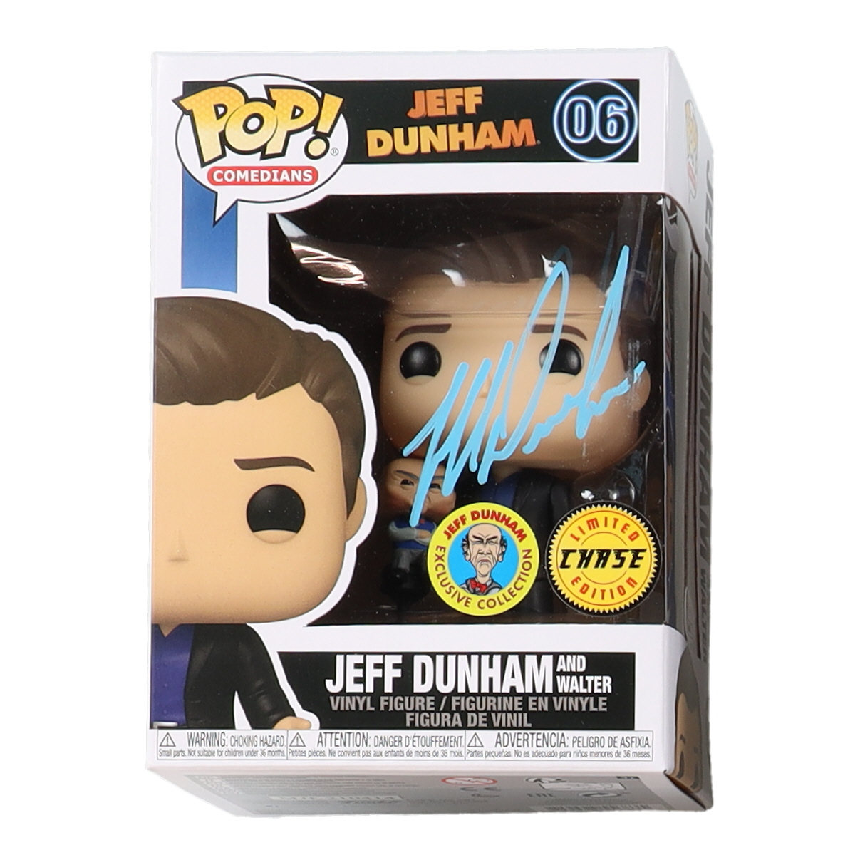 Jeff Dunham Signed #06 Jeff Dunham and Walter Funko Pop! Vinyl Figure (JSA) at PristineAuction.com Jeff Dunham Signed #06 Jeff Dunham and Walter Funko Pop! Vinyl Figure (JSA) at PristineAuction.com
