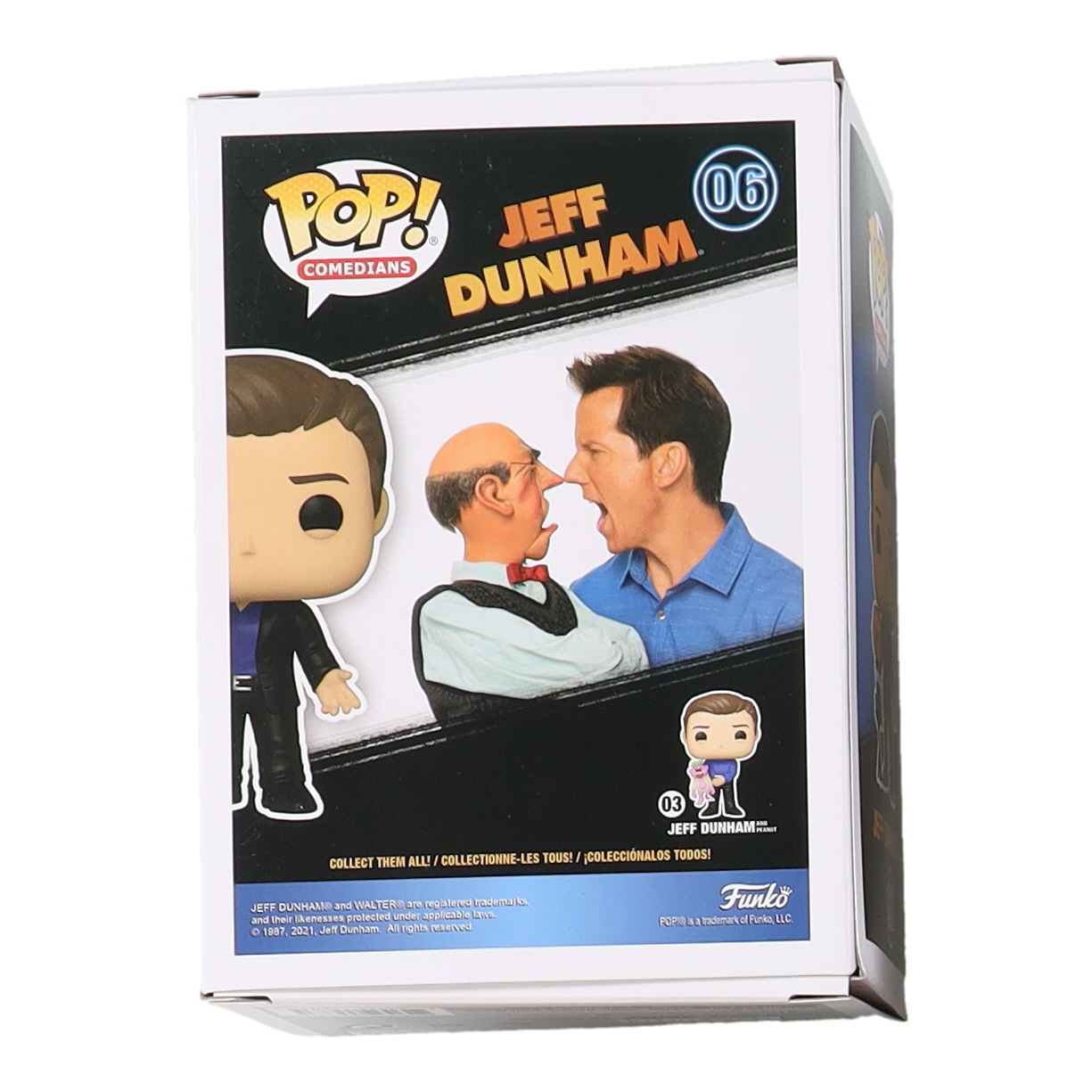 Jeff Dunham Signed #06 Jeff Dunham and Walter Funko Pop! Vinyl Figure (JSA) at PristineAuction.com Jeff Dunham Signed #06 Jeff Dunham and Walter Funko Pop! Vinyl Figure (JSA) at PristineAuction.com