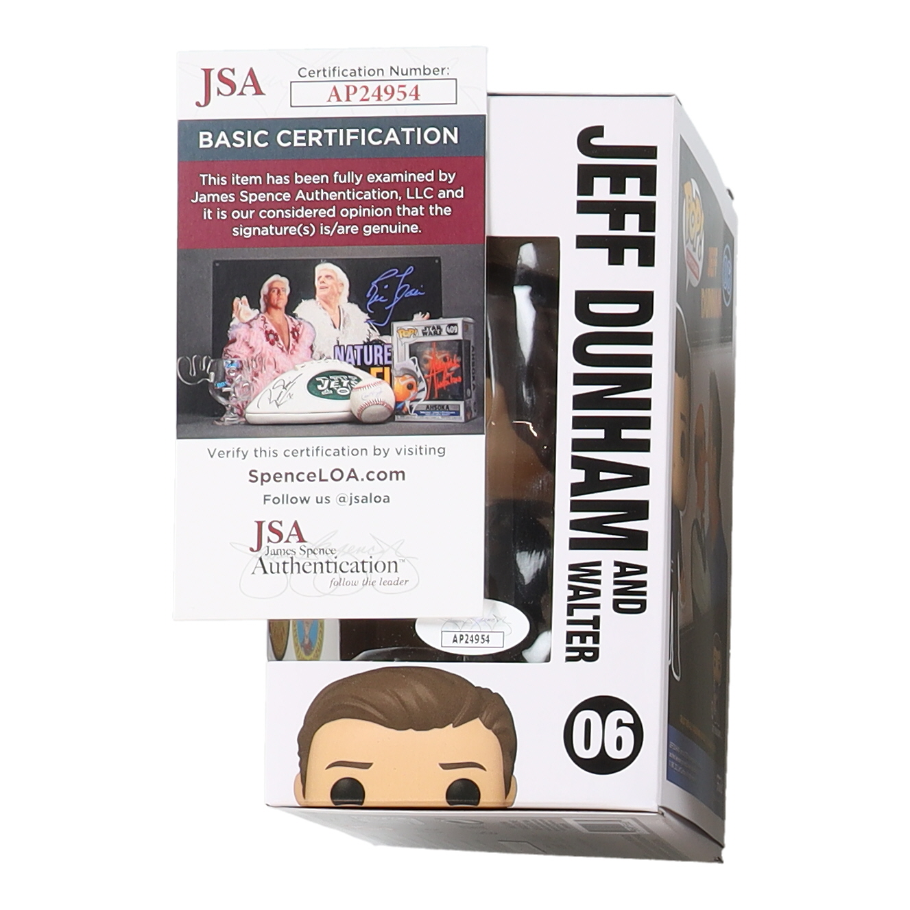 Jeff Dunham Signed #06 Jeff Dunham and Walter Funko Pop! Vinyl Figure (JSA) at PristineAuction.com Jeff Dunham Signed #06 Jeff Dunham and Walter Funko Pop! Vinyl Figure (JSA) at PristineAuction.com