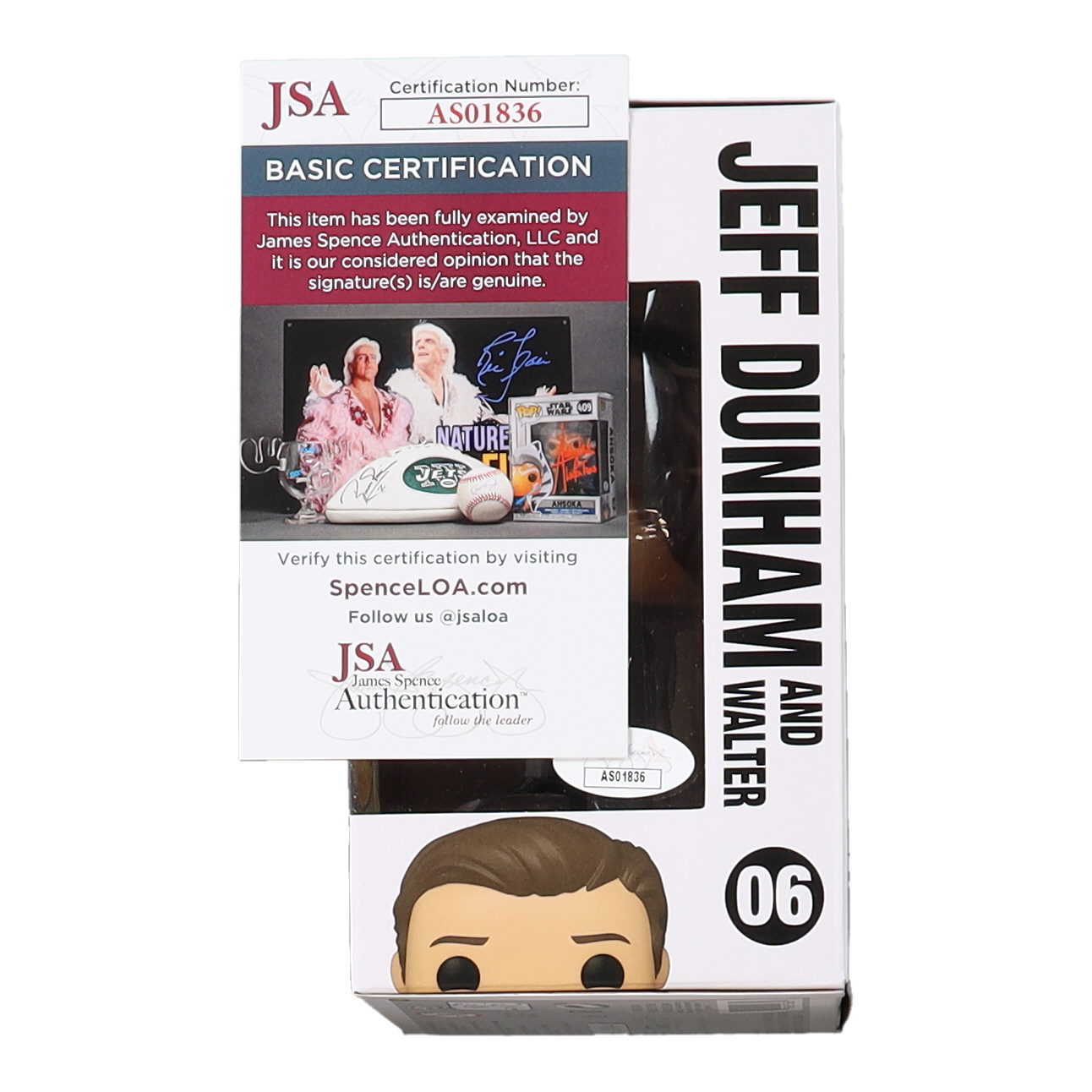 Jeff Dunham Signed Pop! Comedians #06 Jeff Dunham and Walter Funko Pop! Vinyl Figure (JSA) at PristineAuction.com Jeff Dunham Signed Pop! Comedians #06 Jeff Dunham and Walter Funko Pop! Vinyl Figure (JSA) at PristineAuction.com