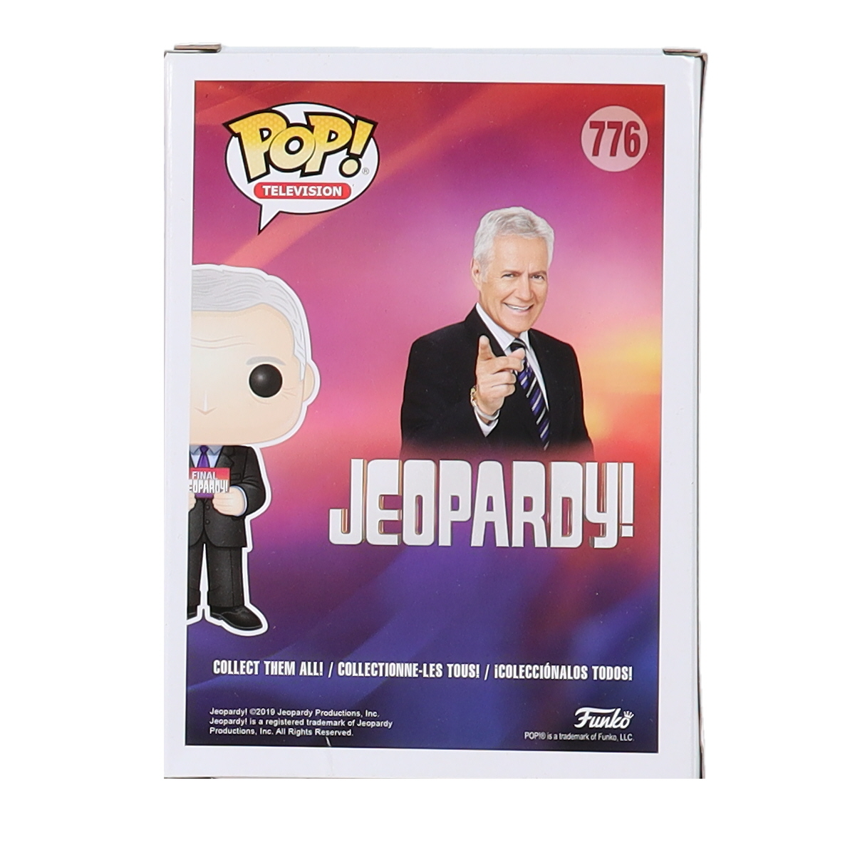 Alex Trebek Signed "Jeopardy" #776 Funko Pop! Vinyl Figure Inscribed "The Answer is" (JSA) at PristineAuction.com Alex Trebek Signed "Jeopardy" #776 Funko Pop! Vinyl Figure Inscribed "The Answer is" (JSA) at PristineAuction.com