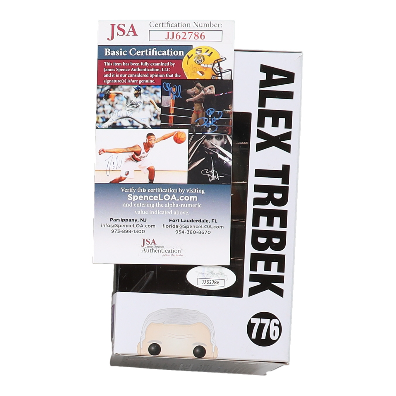 Alex Trebek Signed "Jeopardy" #776 Funko Pop! Vinyl Figure Inscribed "The Answer is" (JSA) at PristineAuction.com Alex Trebek Signed "Jeopardy" #776 Funko Pop! Vinyl Figure Inscribed "The Answer is" (JSA) at PristineAuction.com