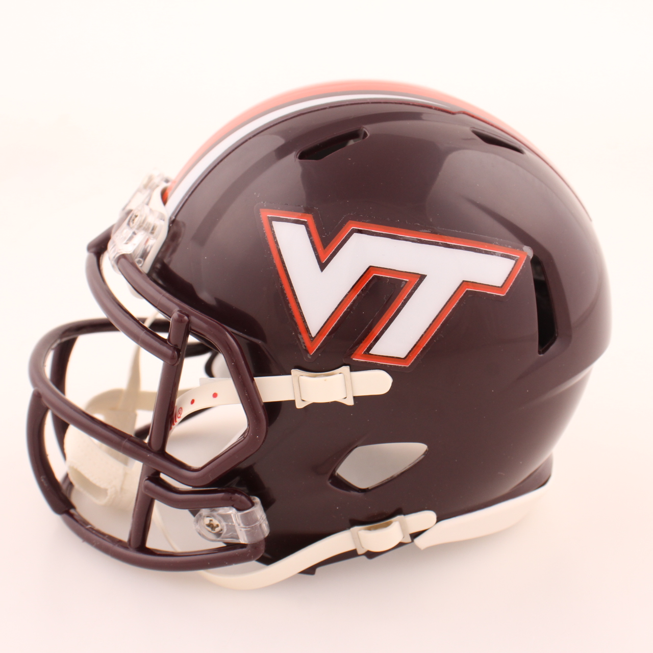 Michael Vick Signed Virginia Tech Hokies Speed Mini Helmet (Beckett) at PristineAuction.com Michael Vick Signed Virginia Tech Hokies Speed Mini Helmet (Beckett) at PristineAuction.com