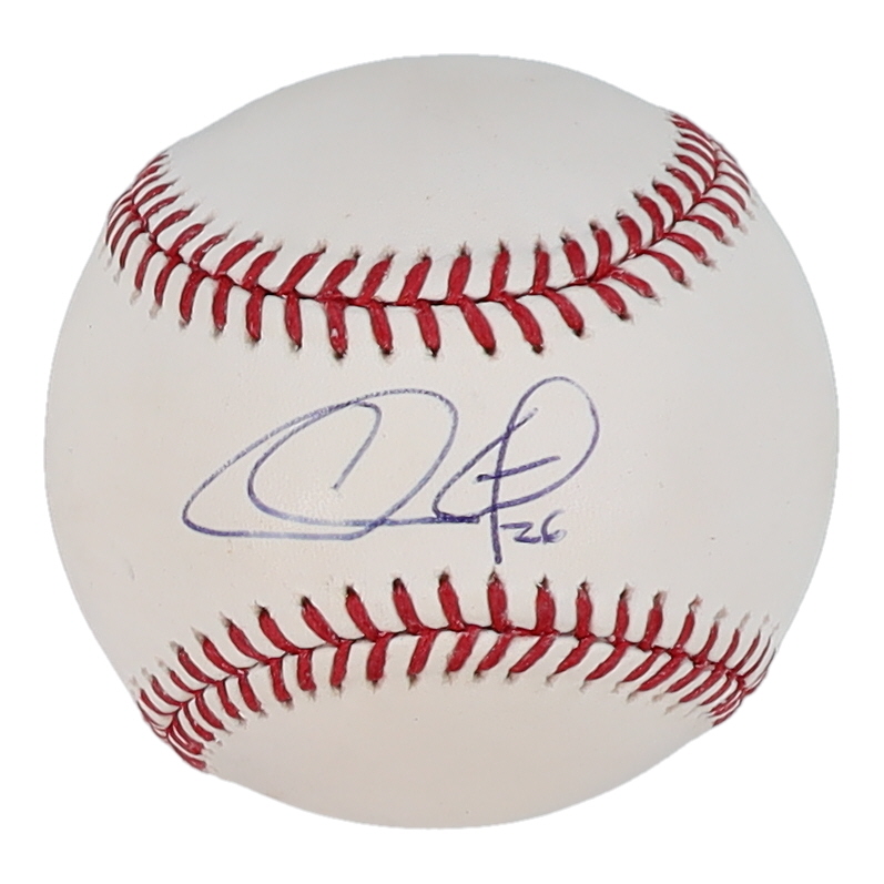 Chase Utley Signed OML Baseball (JSA) at PristineAuction.com Chase Utley Signed OML Baseball (JSA) at PristineAuction.com
