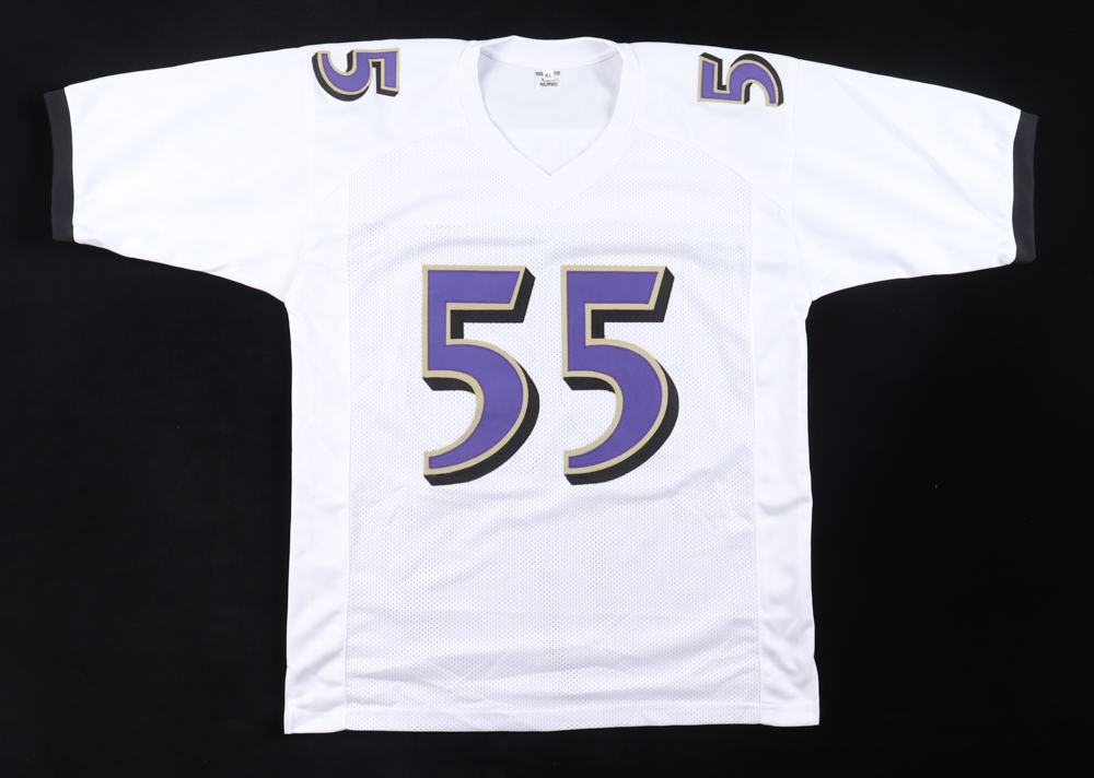 Terrell Suggs Signed Jersey (Beckett) at PristineAuction.com Terrell Suggs Signed Jersey (Beckett) at PristineAuction.com