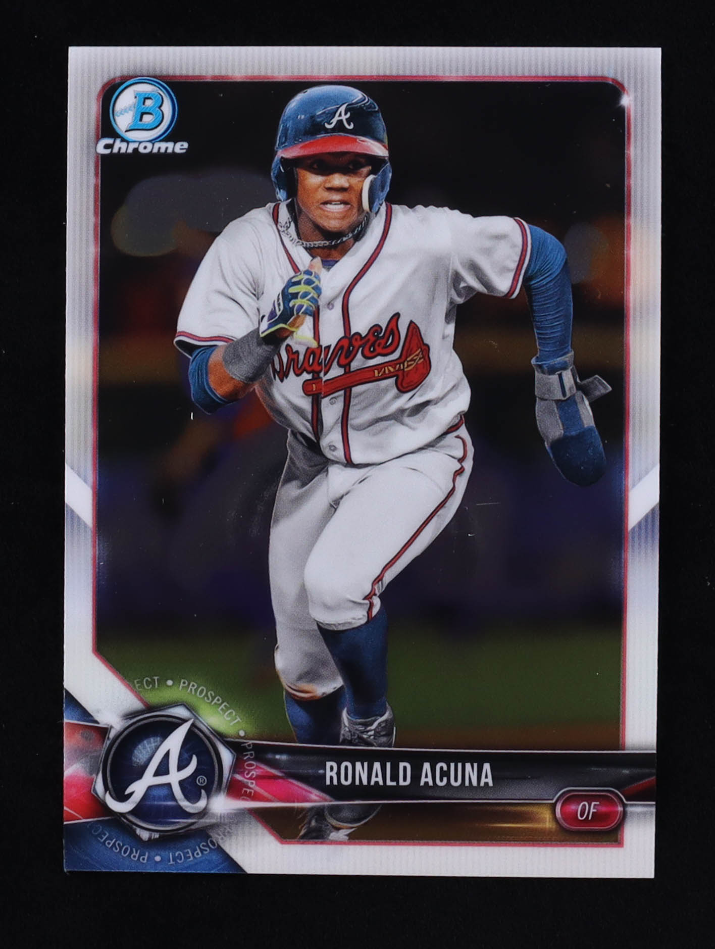 Ronald Acuna 2018 Bowman Chrome Prospects #BCP1 RC at PristineAuction.com Ronald Acuna 2018 Bowman Chrome Prospects #BCP1 RC at PristineAuction.com
