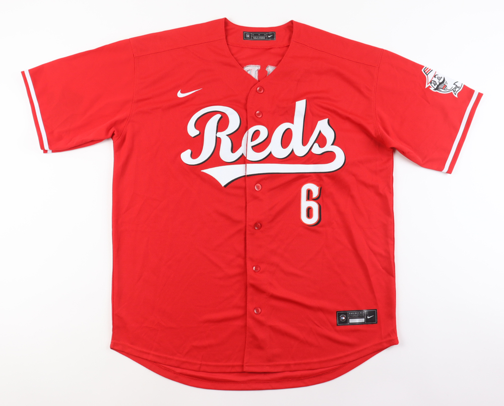 Jonathan India Signed Jersey Inscribed "2021 NL ROY" (PSA) at PristineAuction.com Jonathan India Signed Jersey Inscribed "2021 NL ROY" (PSA) at PristineAuction.com