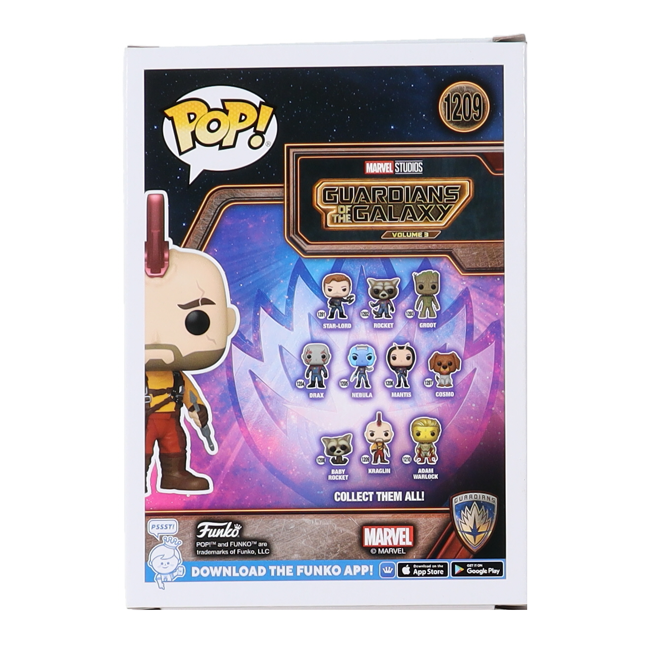 Sean Gunn Signed "Guardians of the Galaxy Vol. 3" #1209 Kraglin Funko Pop! Vinyl Figure Inscribed "Kraglin Obfonteri" (JSA) at PristineAuction.com Sean Gunn Signed "Guardians of the Galaxy Vol. 3" #1209 Kraglin Funko Pop! Vinyl Figure Inscribed "Kraglin Obfonteri" (JSA) at PristineAuction.com