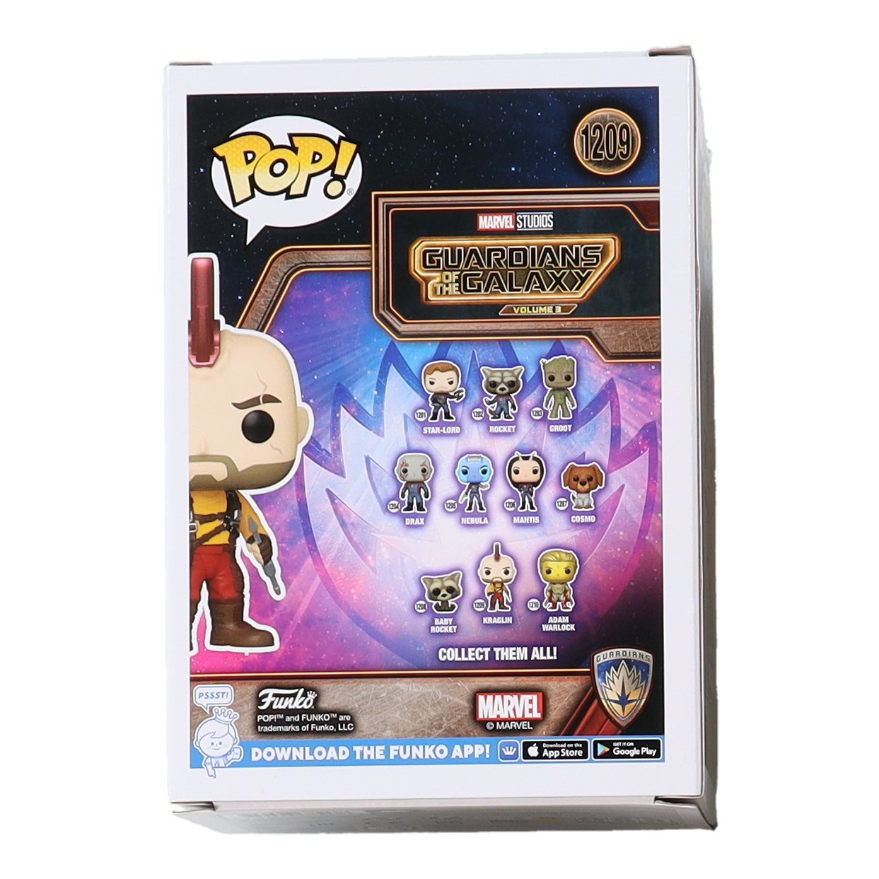 Sean Gunn Signed "Guardians of the Galaxy Vol. 3" #1209 Kraglin Funko Pop! Vinyl Figure Inscribed "Kraglin" (JSA) at PristineAuction.com Sean Gunn Signed "Guardians of the Galaxy Vol. 3" #1209 Kraglin Funko Pop! Vinyl Figure Inscribed "Kraglin" (JSA) at PristineAuction.com