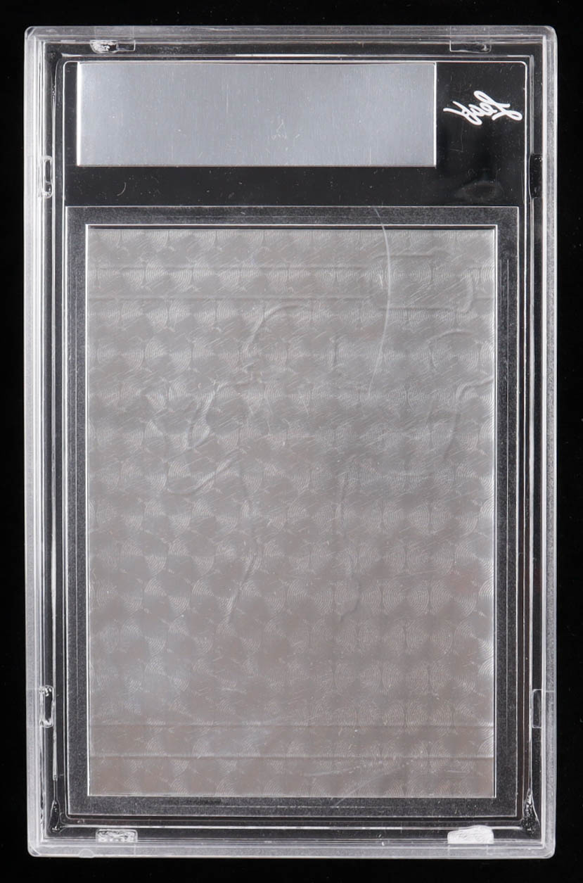 Quinn Ewers 2021 Pro Set Metal Stars Pre-Production Proof Super Prismatic Gold RC #1/1 (Leaf) at PristineAuction.com Quinn Ewers 2021 Pro Set Metal Stars Pre-Production Proof Super Prismatic Gold RC #1/1 (Leaf) at PristineAuction.com