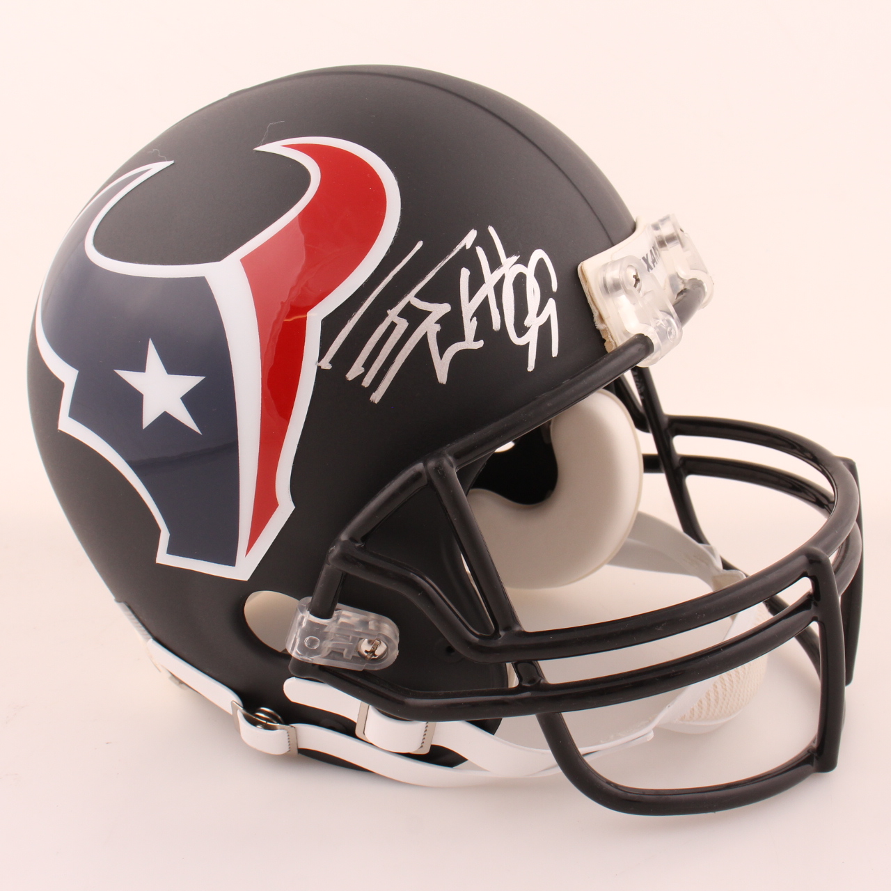 JJ Watt Signed Texans Authentic Full-Size Helmet (JSA) at PristineAuction.com JJ Watt Signed Texans Authentic Full-Size Helmet (JSA) at PristineAuction.com
