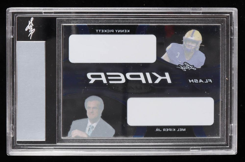 Kenny Pickett / Mel Kiper Jr. 2022 Leaf Flash Flash Kiper Dual Pre