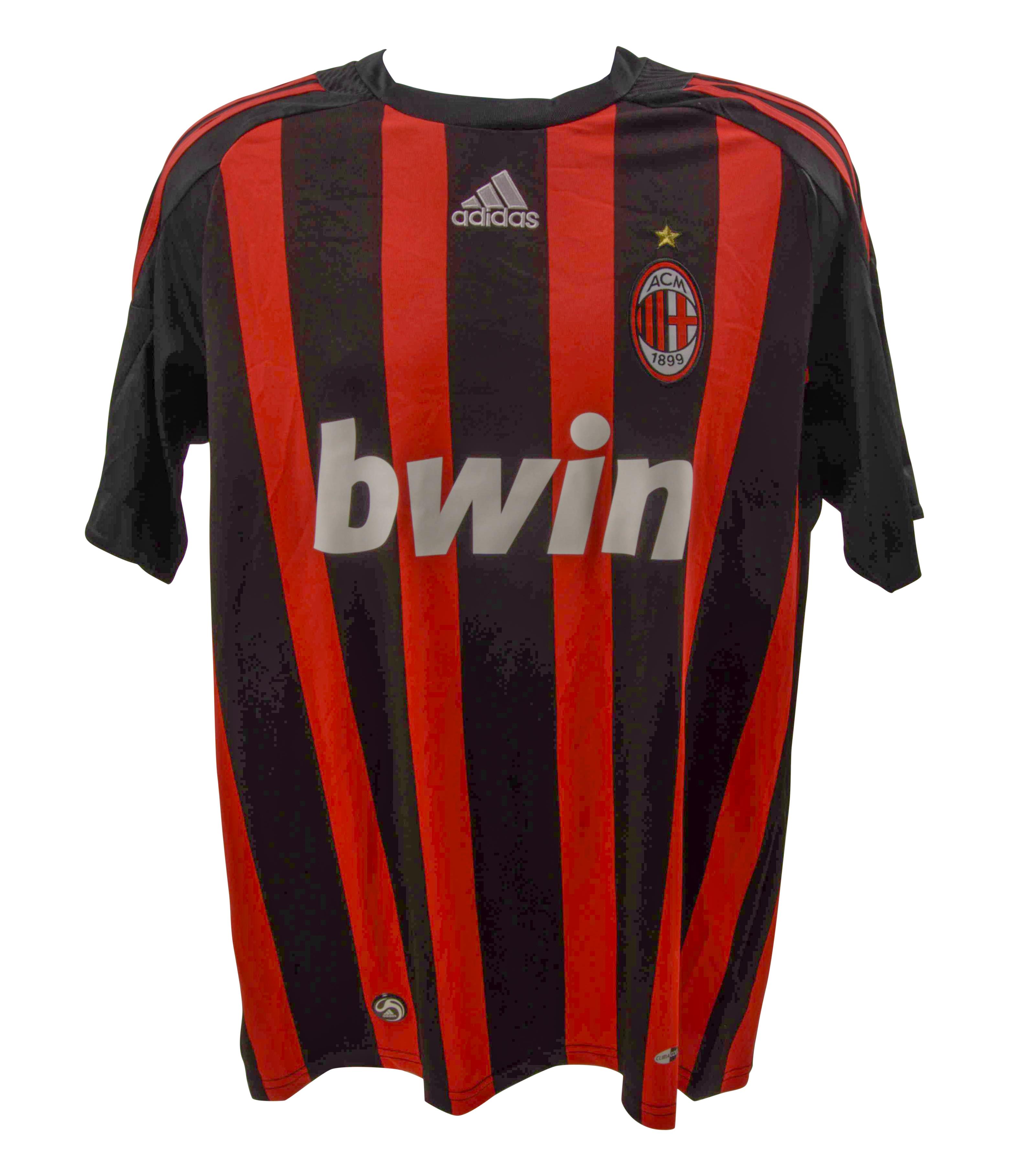 Kaka Signed AC Milan Jersey (Beckett) at PristineAuction.com Kaka Signed AC Milan Jersey (Beckett) at PristineAuction.com