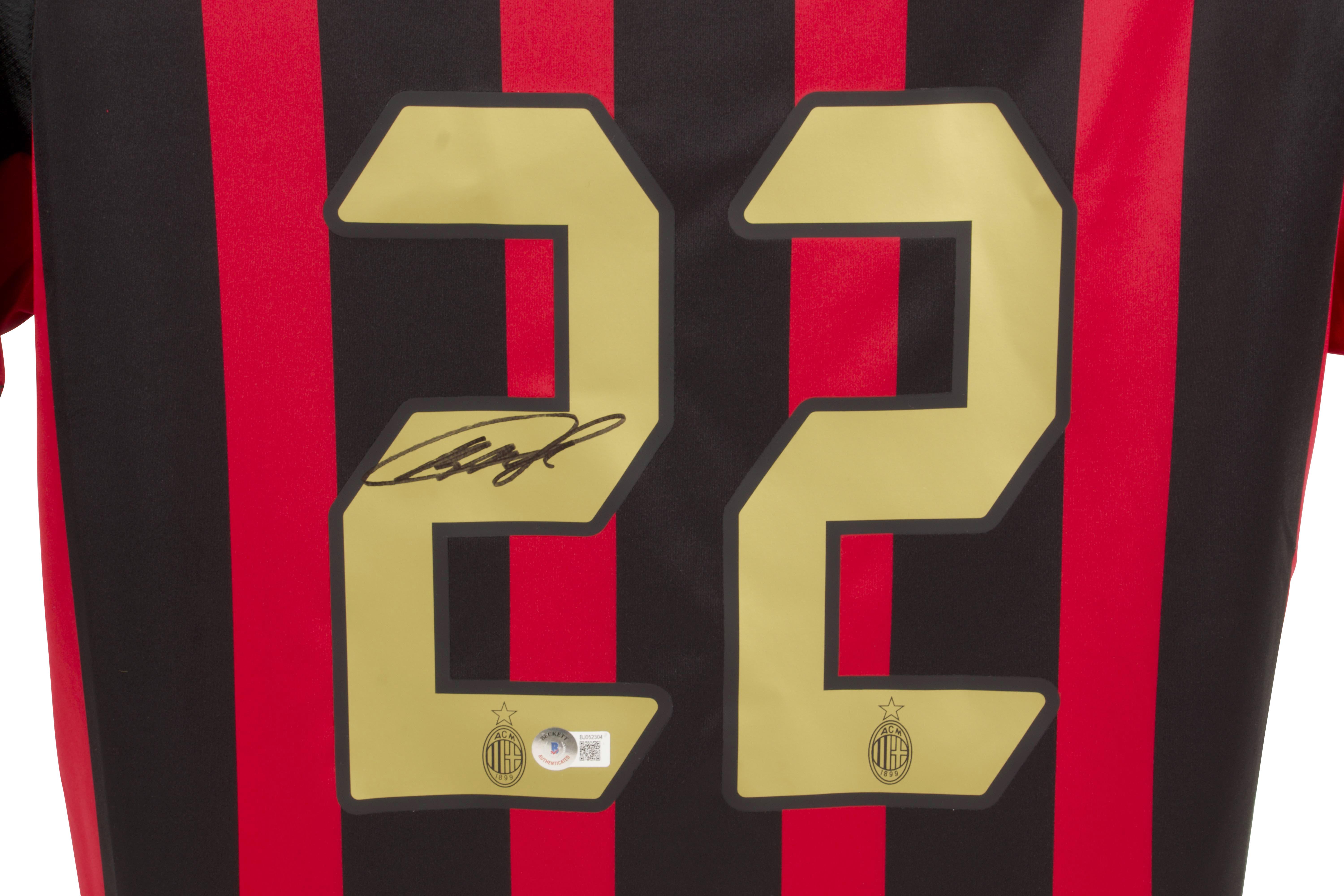 Kaka Signed AC Milan Jersey (Beckett) at PristineAuction.com Kaka Signed AC Milan Jersey (Beckett) at PristineAuction.com