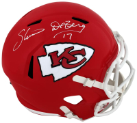 Steve DeBerg Signed Chiefs Full-Size Speed Helmet (Schwartz) at PristineAuction.com