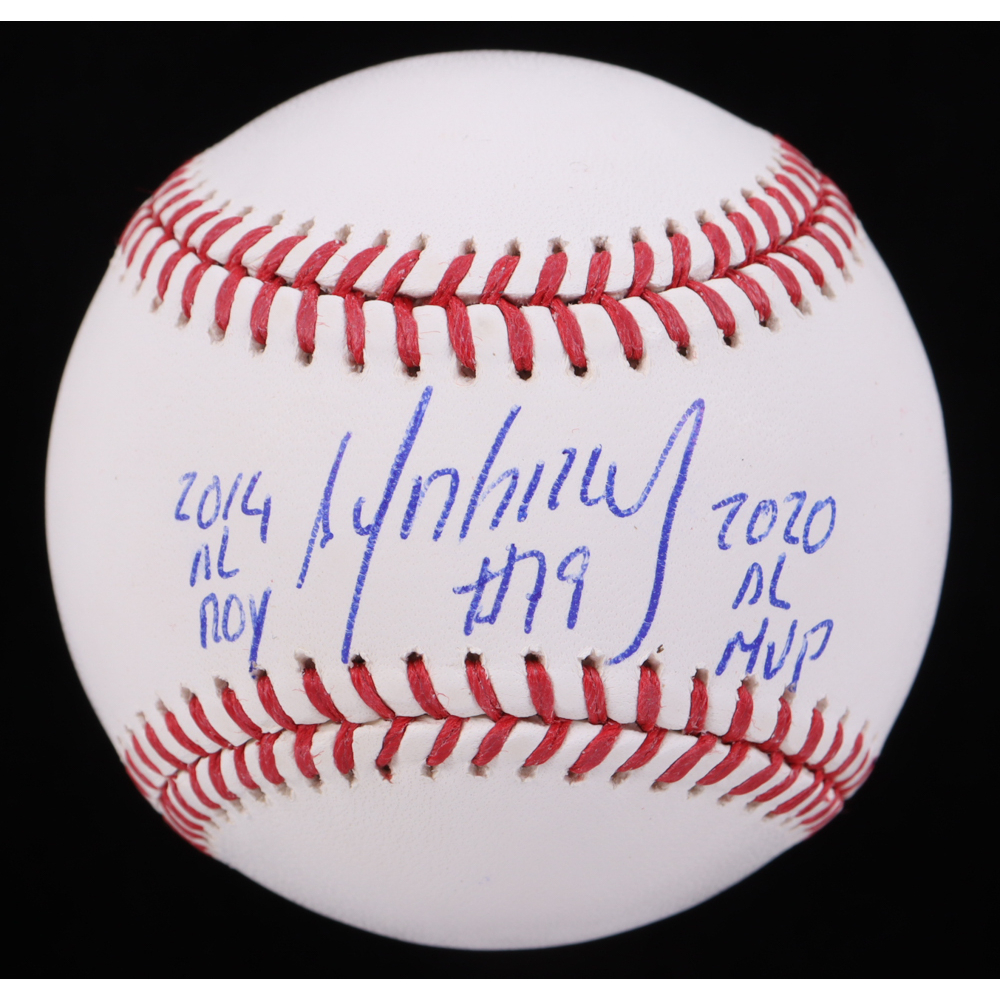 Jose Abreu Signed OML Baseball Inscribed "2014 NL ROY" & "2020 AL MVP" (Beckett) at PristineAuction.com