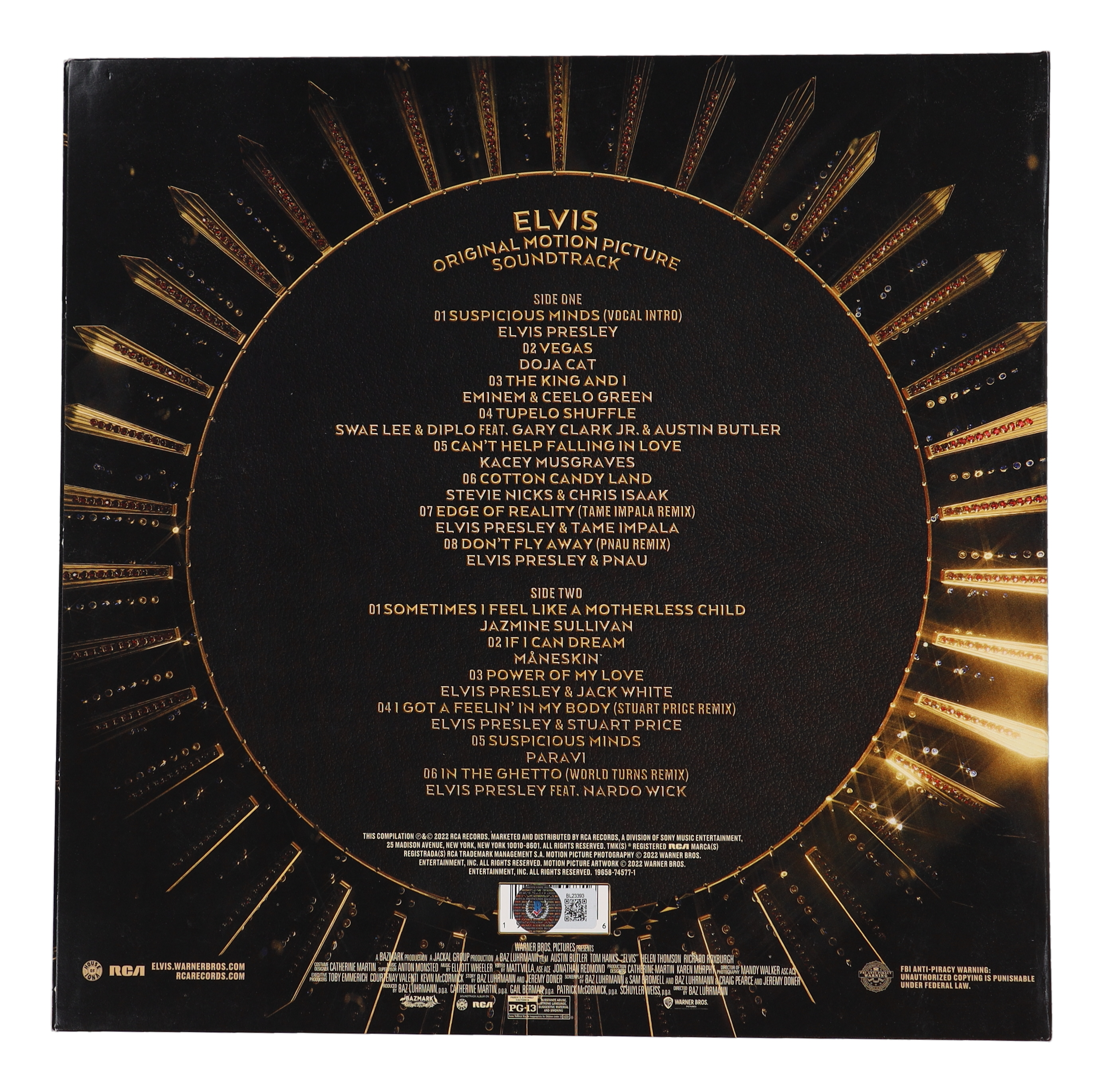 Austin Butler Signed "Elvis" Movie OST Album Cover (Beckett) at PristineAuction.com Austin Butler Signed "Elvis" Movie OST Album Cover (Beckett) at PristineAuction.com