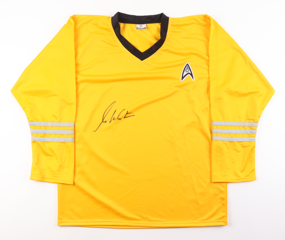 William Shatner Signed "Star Trek" Uniform (PSA) at PristineAuction.com William Shatner Signed "Star Trek" Uniform (PSA) at PristineAuction.com
